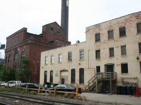 Tannery Power Plant and Remnant Buildings in 2009