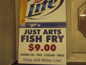 Just Arts Fish Fry!
