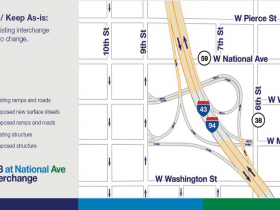 I-43/94 National Avenue Ramps Reconfiguration - As Is