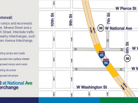 I-43/94 National Avenue Ramps Reconfiguration Option D