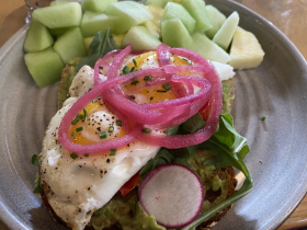 Hipster Toast with avocado