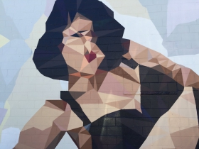 Mural of Selena by Mauricio Ramirez in Walker's Point