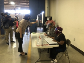 Voter Check-in Demonstration