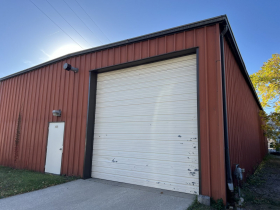 Rear Shed at MFD Repair Shop Rear Shed at MFD Repair Shop