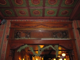 Inside Shaker's Cigar Bar