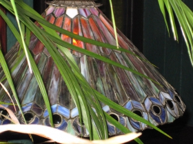 Leaded Glass Lampshade