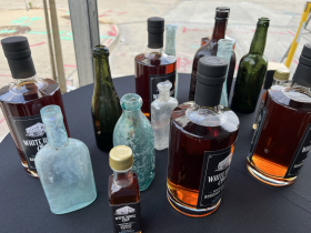 Recovered Bottles from Construction