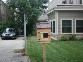 Little Free Library at 130 W. Mineral St.