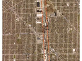 Milwaukee County 30th Street Corridor Trail Map