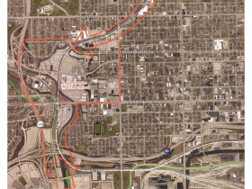 Milwaukee County 30th Street Corridor Trail Map