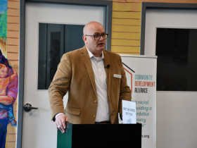 Teig Whaley-Smith at 2026 NextGen Homes Bus Tour