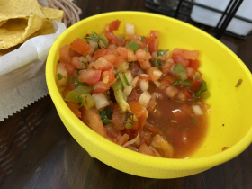 Spicy pico de gallo