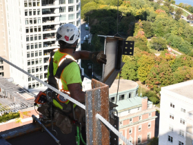 Steel Installation at NM New North Tower