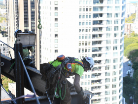 Steel Installation at NM New North Tower