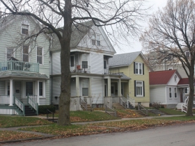 Homes on N. Marshall St.