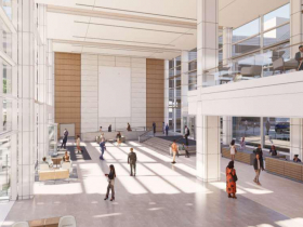 Northwestern Mutual Conservatory Space In New Lobby