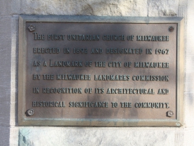 Unitarian Society marker