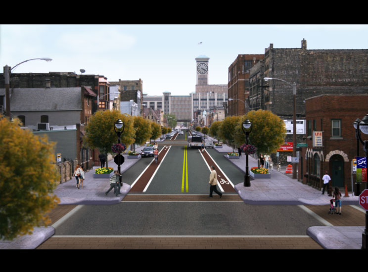 S. 2nd Street Redesign Concept is a Pretty GOOD One