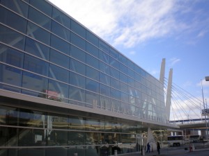 The Milwaukee Intermodal Station is a welcoming hub for transit in Milwaukee.