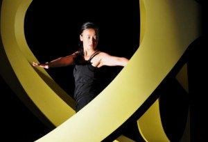 Yeng Vang-Strath within "Triad." Photo courtesy of Wild Space Dance Company by Paul Ga.