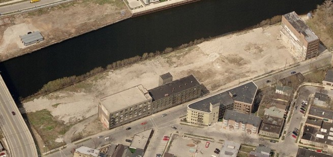 Aerial Shot of Gallun Tannery Complex