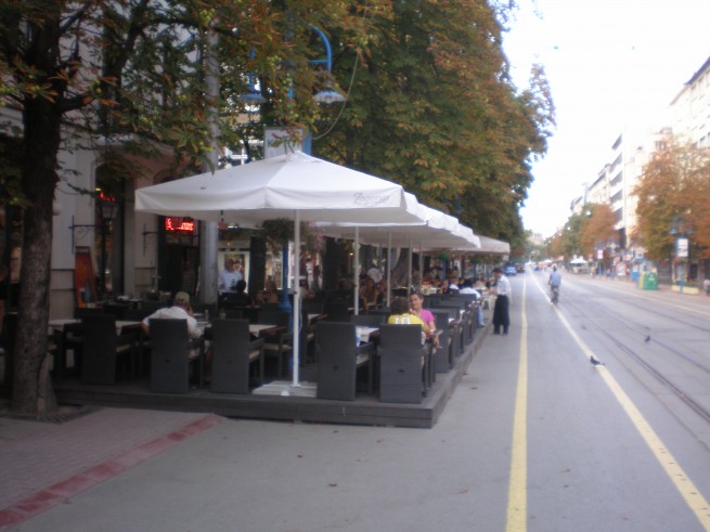 Parklet - Sofia, Bulgaria