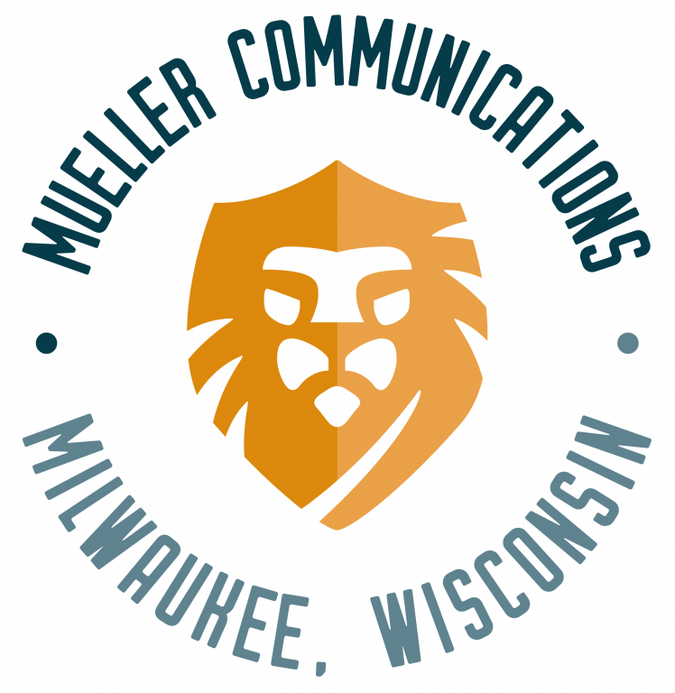 Mueller Communications logo.