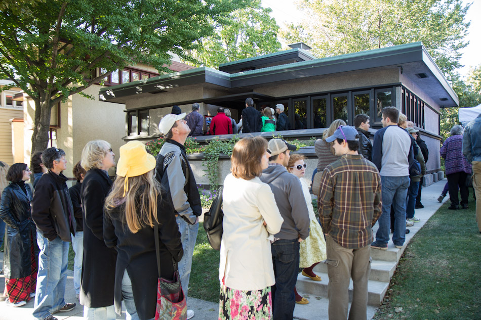 American System-Built Home by Frank Lloyd Wright. Photo by Erik Ljung. All Rights Reserved.