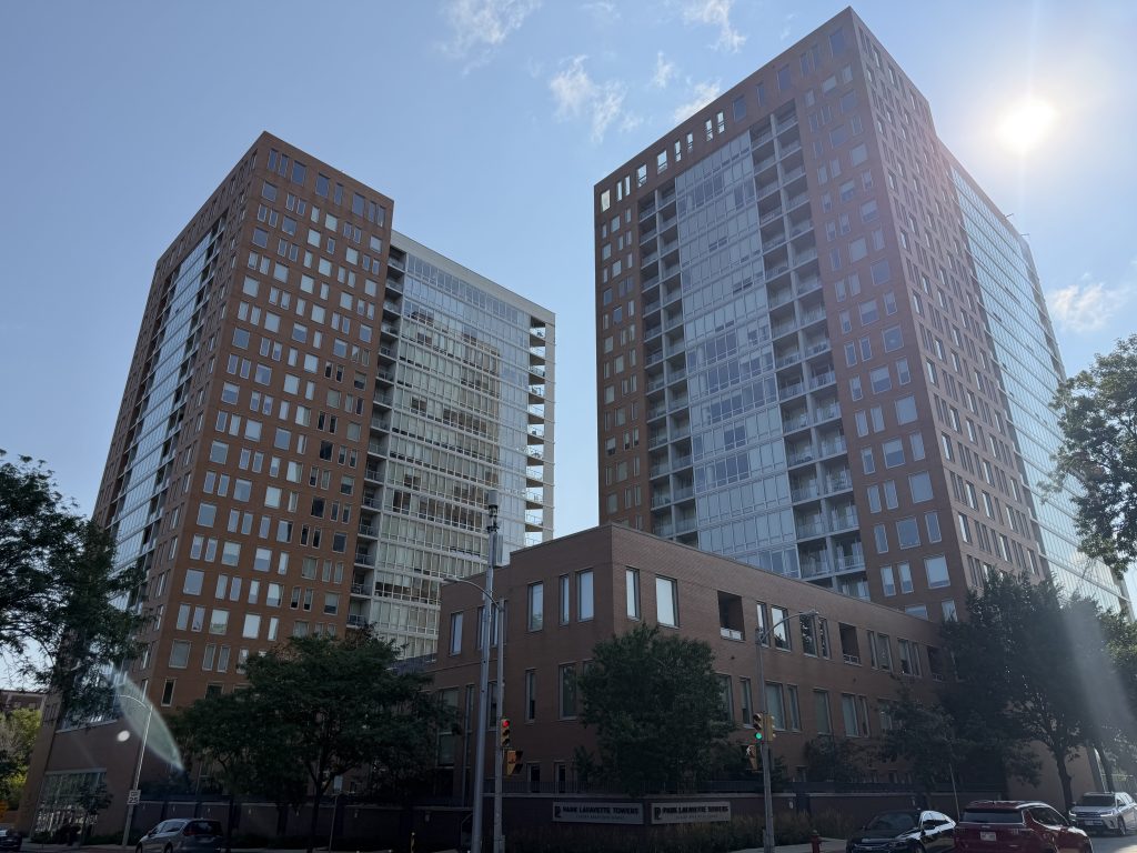 Park Lafayette Towers. Photo by Jeramey Jannene.