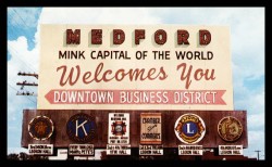 Mink Capital of the World Welcomes You Medford