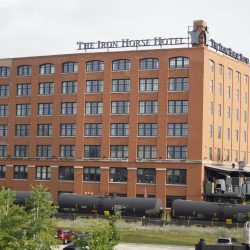 The Iron Horse Hotel in 2021. Photo by Jeramey Jannene.