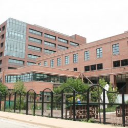 Northwest Quadrant (former Columbia Hospital) at UW-Milwaukee. Photo by Jeramey Jannene.