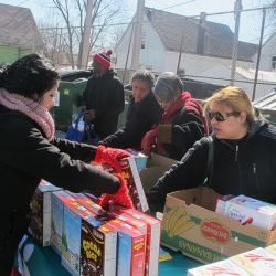 Thousands of Pounds of Free Food Distributed