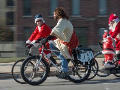 Bike Czar: Santa Cycle Rampage Rocks Out