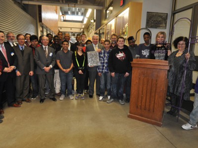 $250,000 Bucyrus Foundation gift will expand welding lab at MPS’ Bradley Tech H.S.