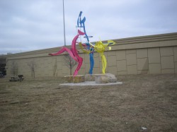 Three Dancers Sculpture
