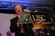 Leo Ries at 2013 MANDI Awards (Photo from LISC Milwaukee)