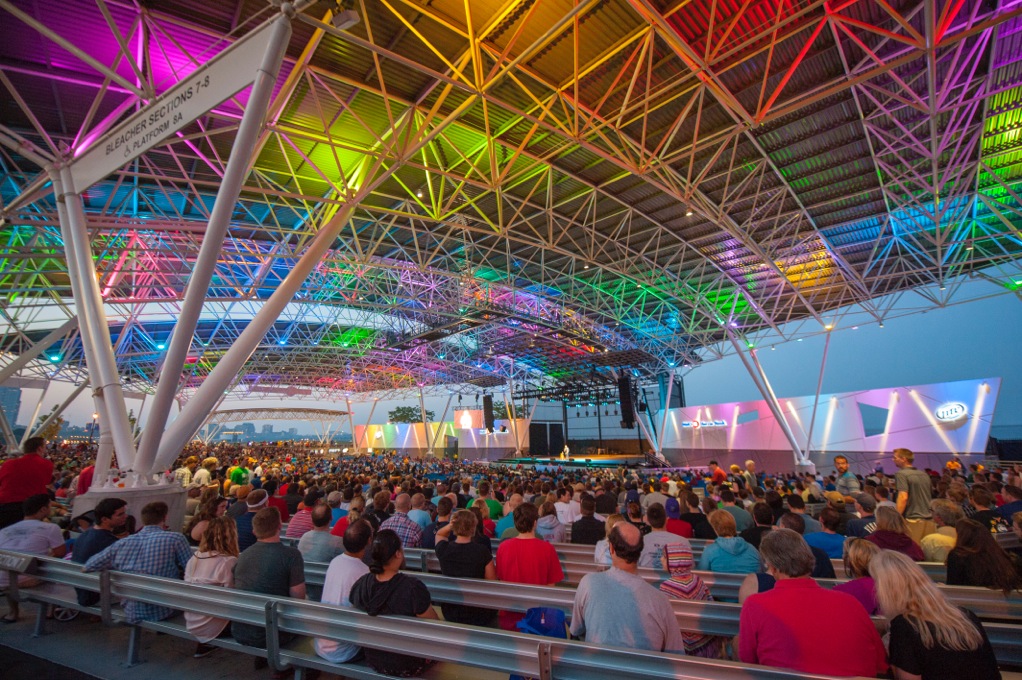 Bmo Harris Seating Chart BMO Harris Pavilion Seating Chart & Maps