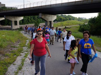 A Walk Through Three Bridges Park