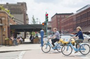 Bublr Bikes hit the streets of Milwaukee.