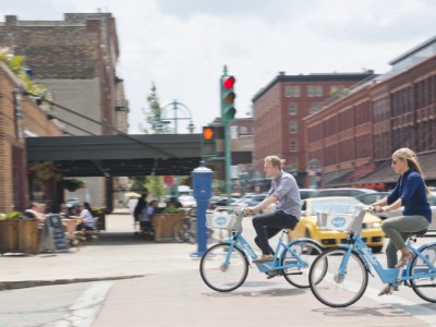 Mandel Group offers its 1,500 residents unlimited FREE Bublr rides to demonstrate the convenience of bike sharing