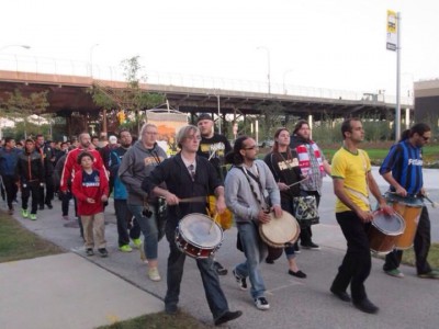 Hundreds March for Professional Soccer in Milwaukee