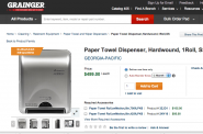 $499 Paper Towel Dispenser.