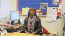 Keona Jones, principal of Thurston Woods, said she is confident the Commitment School initiative will help the K-8 school meet academic standards. (Photo by Molly Rippinger)