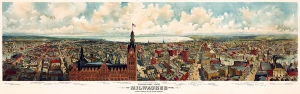 1898 chromolithograph by the Gugler Lithograph Company.