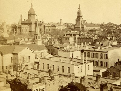Yesterday’s Milwaukee: East Town and Second Courthouse, 1875
