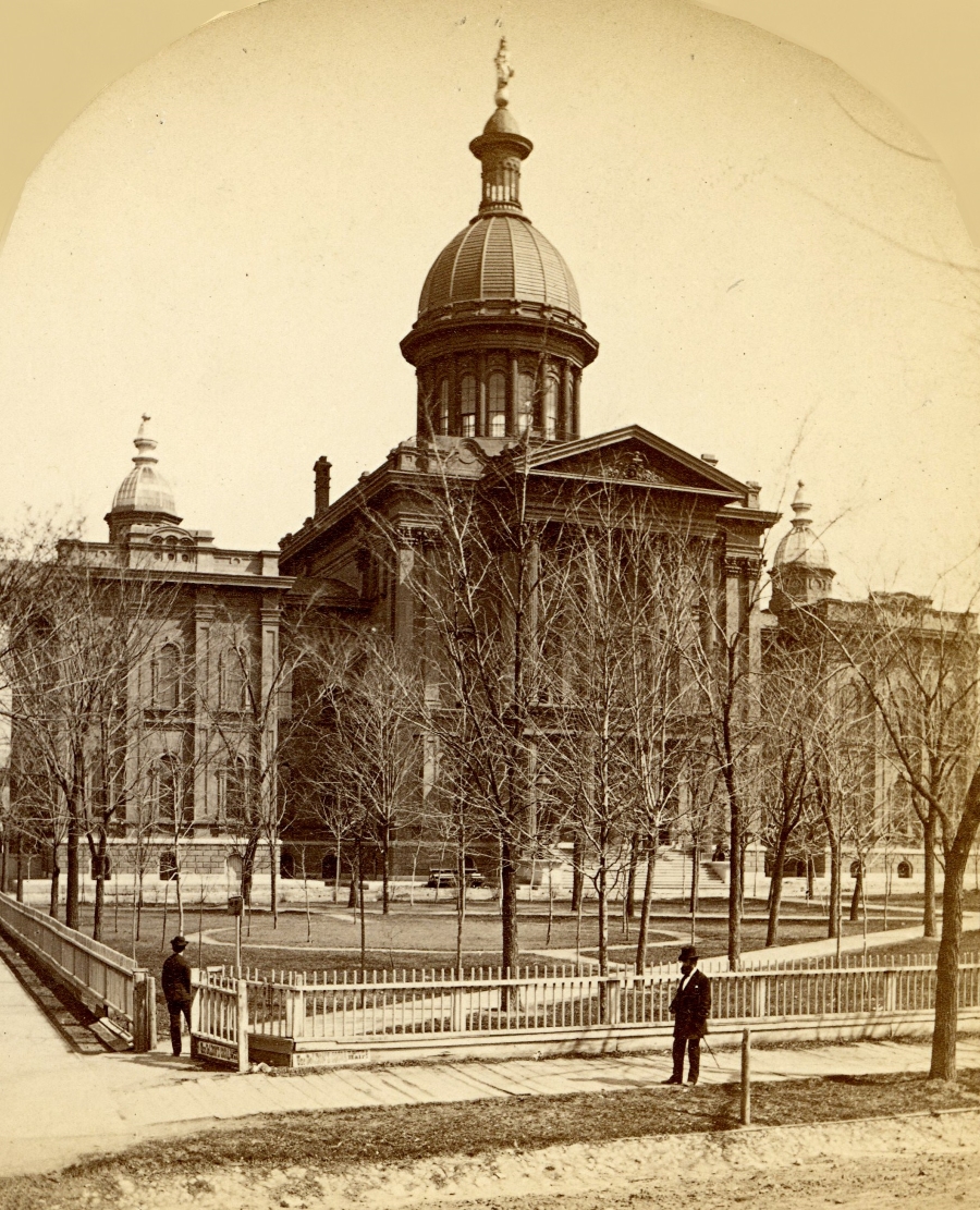Milwaukee County Courthouse, 1870s. Photo courtesy of Jeff Beutner.