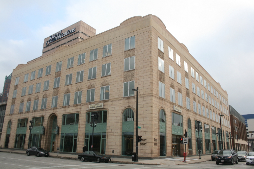 Urban spelunking: Former Journal-Sentinel buildings / Journal Square