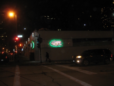 777 N. Milwaukee St. at night. Photo by Michael Horne.