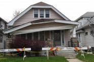 An abandoned South Side house was photographed with the Vacant Voices app. (Photo courtesy of Shantanu Singh)